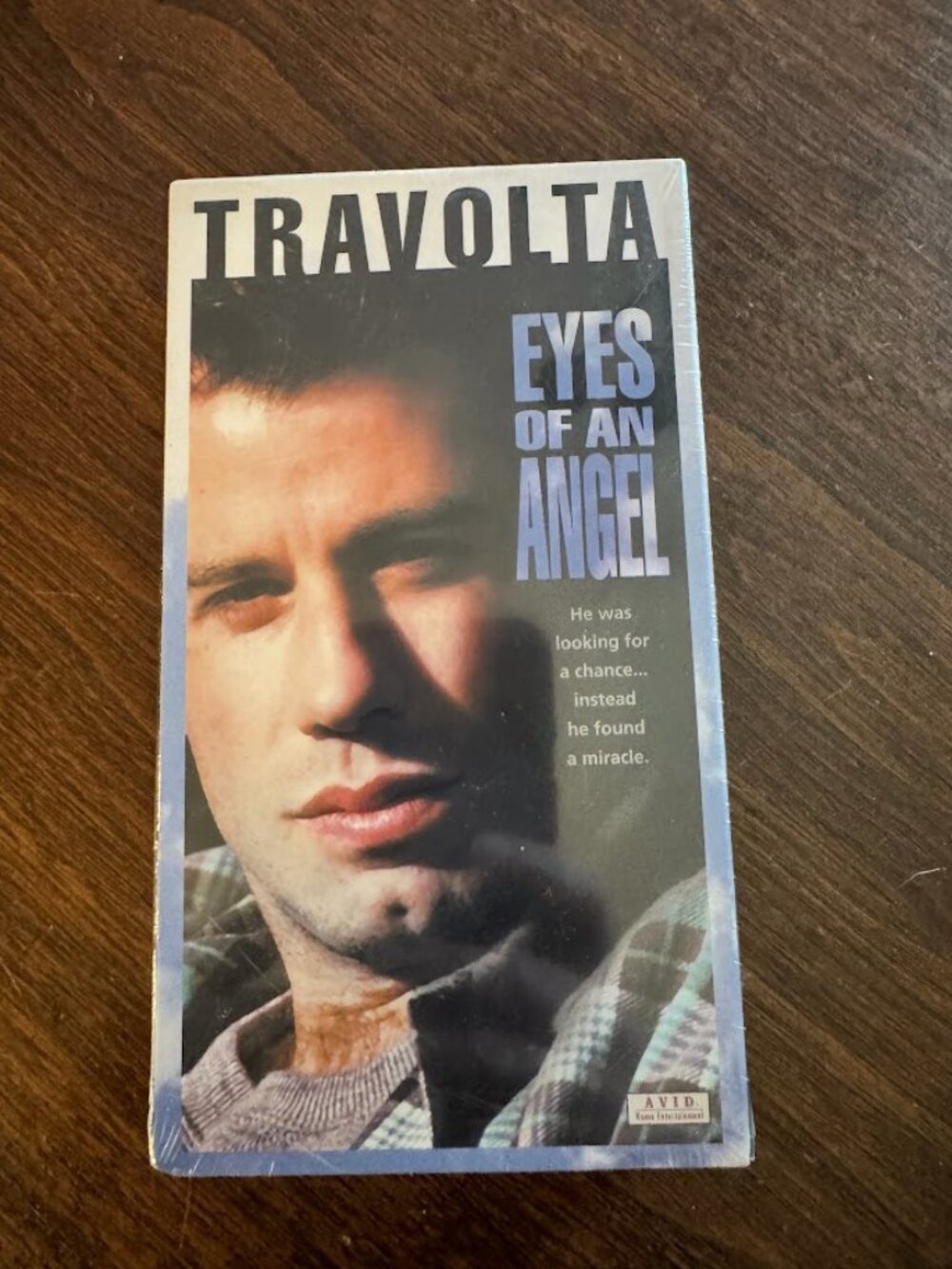 Eyes Of An Angel VHS Tape 1989 Movie John Travolta Drama Avid Home Entertainment
